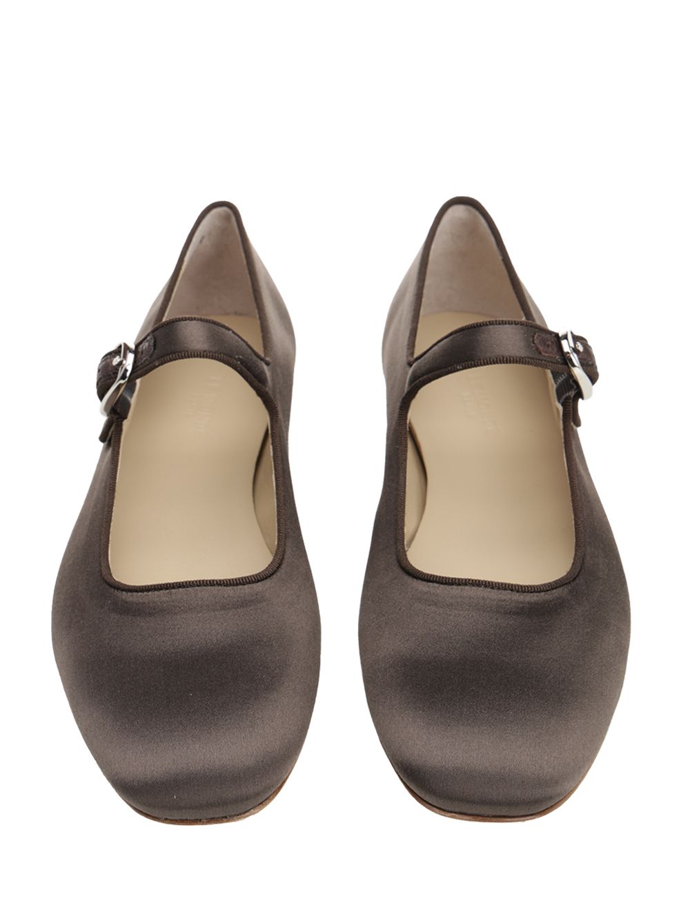 Le Monde Beryl Satin Mary Jane Scarpe basse - Brown | a087608f71b522ef2f83f994d80cddbe45d751fd
