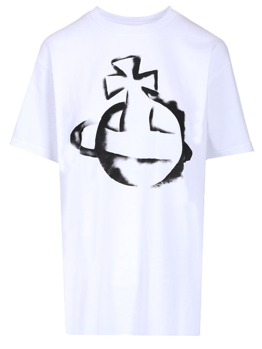 Stencil Orb T-Shirt White