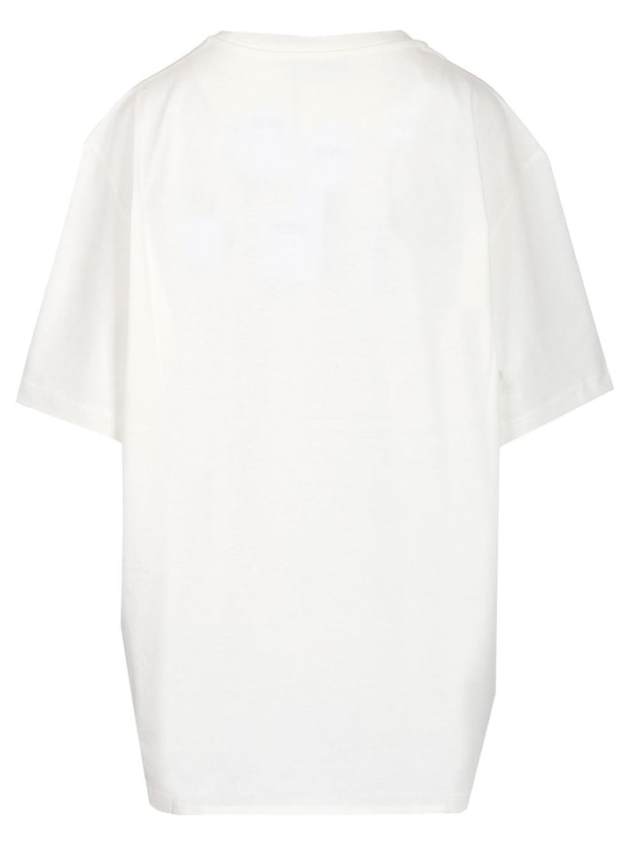 The Attico White Oversized T-Shirt - White | 770db819ac7e14c7b9ad1abb3ece8fbccef55a55