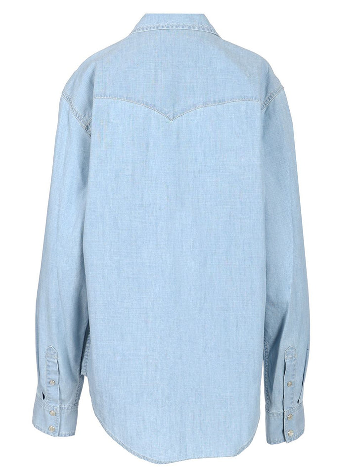 Marant Vasco Shirts - Light blue | fae30ea0e06c5e3fe13c423ffffebc2f520ce533