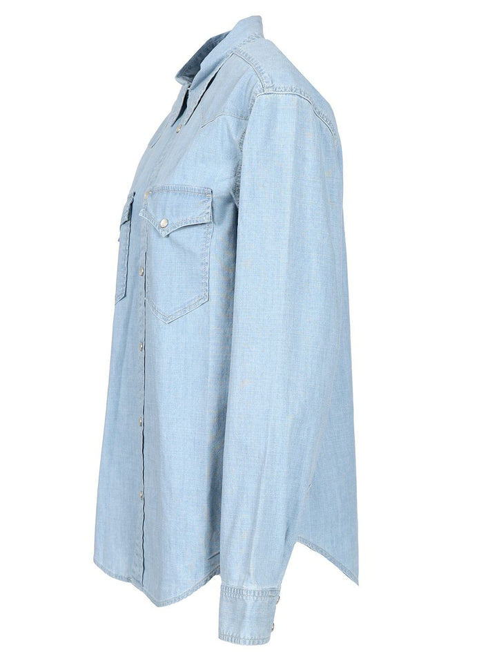 Marant Vasco Shirts - Light blue | c5fe75e9fafba6176486aeb3e19e9bacb5471211