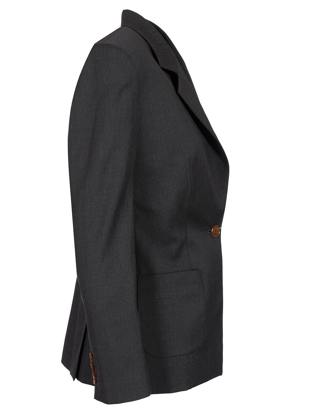 Vivienne Westwood Single-Breasted Blazer Jackets - Black | d75f5c7f0b31110f1e6750b6319762ff3a0b8313