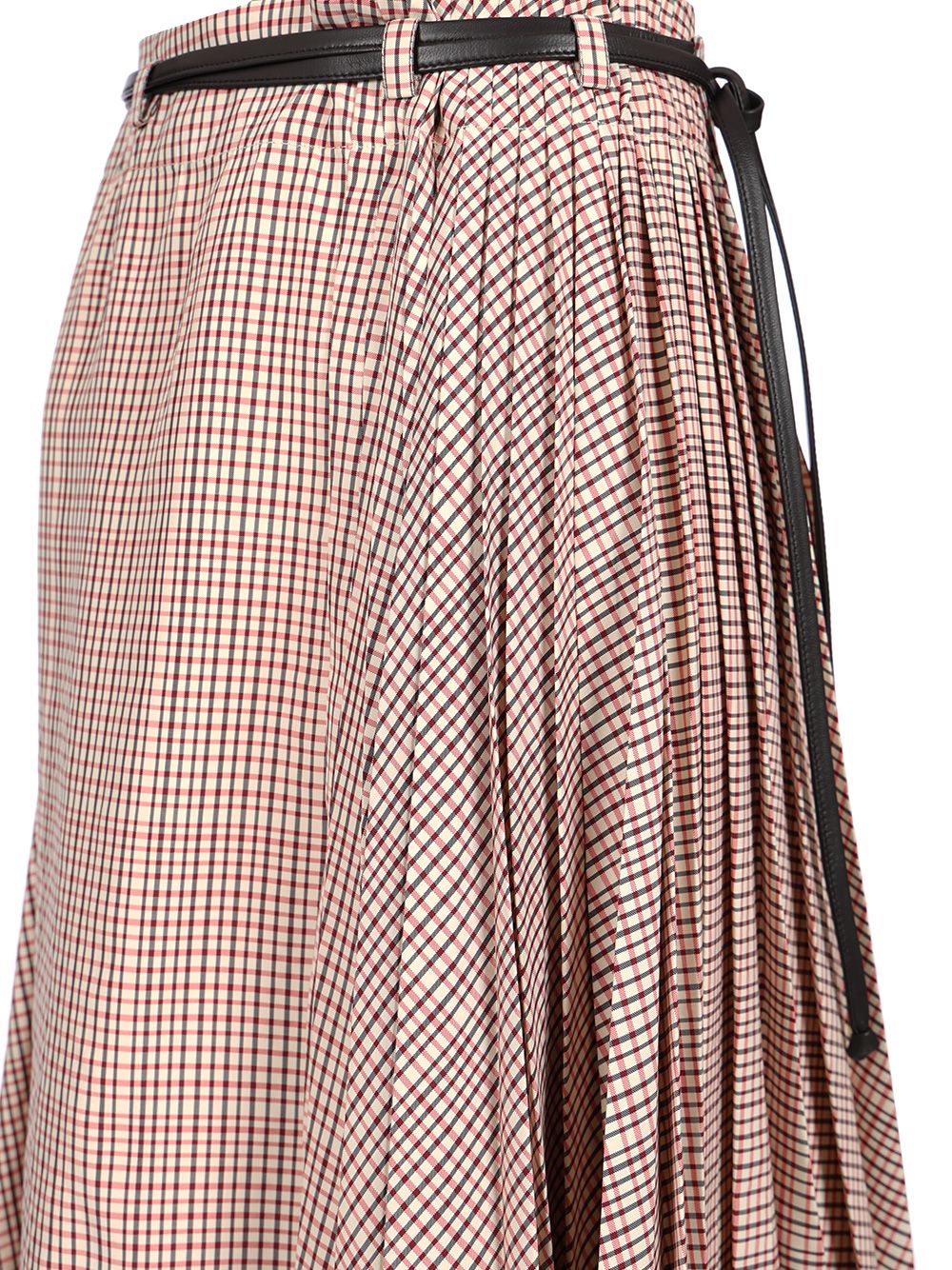 Bottega Veneta Checked Midi Skirt Skirts - Multicolor | f5e3f057b46bcb6fcb7907cda586b87921308243