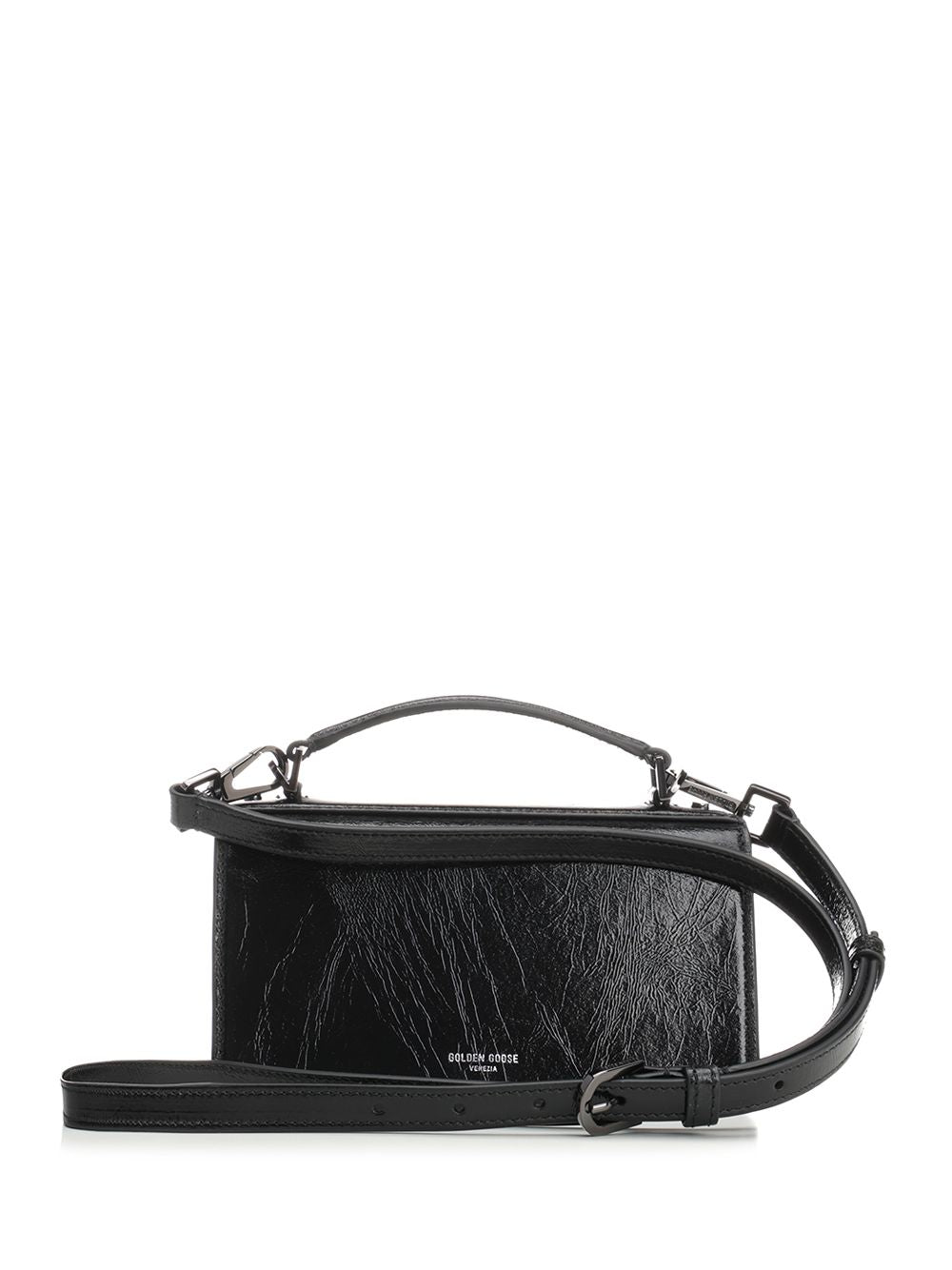Golden Goose Deluxe Brand Venezia Handbags - Black | aacc39f86f0616288c705e799feb36384b84adc9