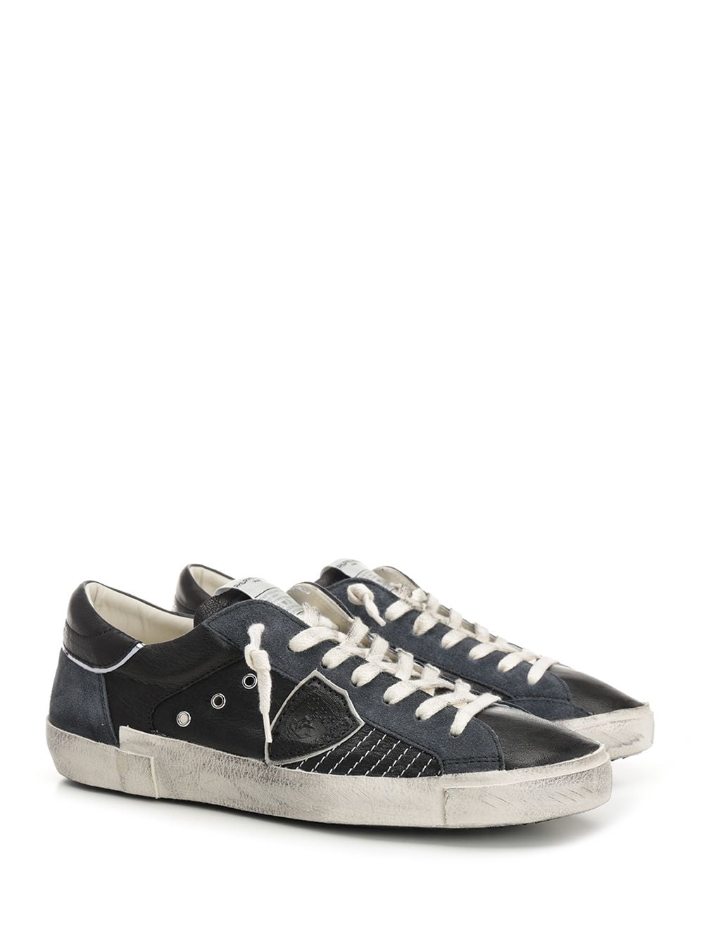 Philippe Model Prsx Sneakers - Black | 1e0e94415e1a0647a867356b395df711ab3df3d8