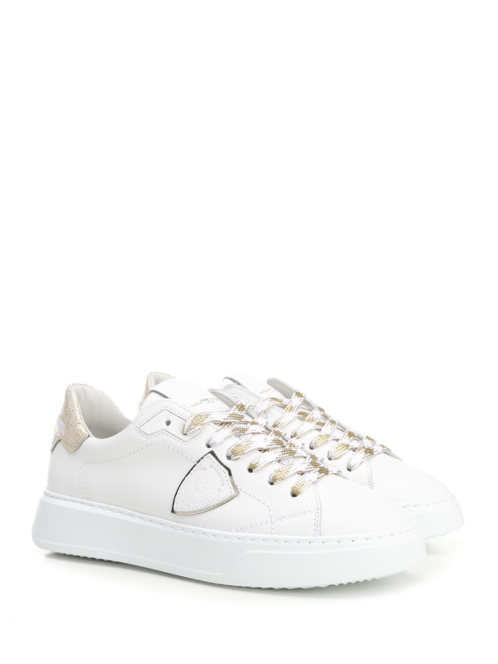 Philippe Model Temple Sneakers - White | 47dba6c35bdf246b6e9f3e464b99c0a2d43884d1