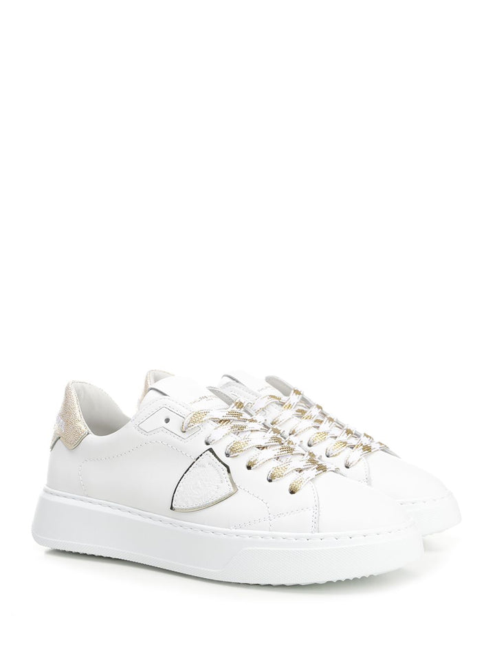 Philippe Model Temple Sneakers - White | 47dba6c35bdf246b6e9f3e464b99c0a2d43884d1