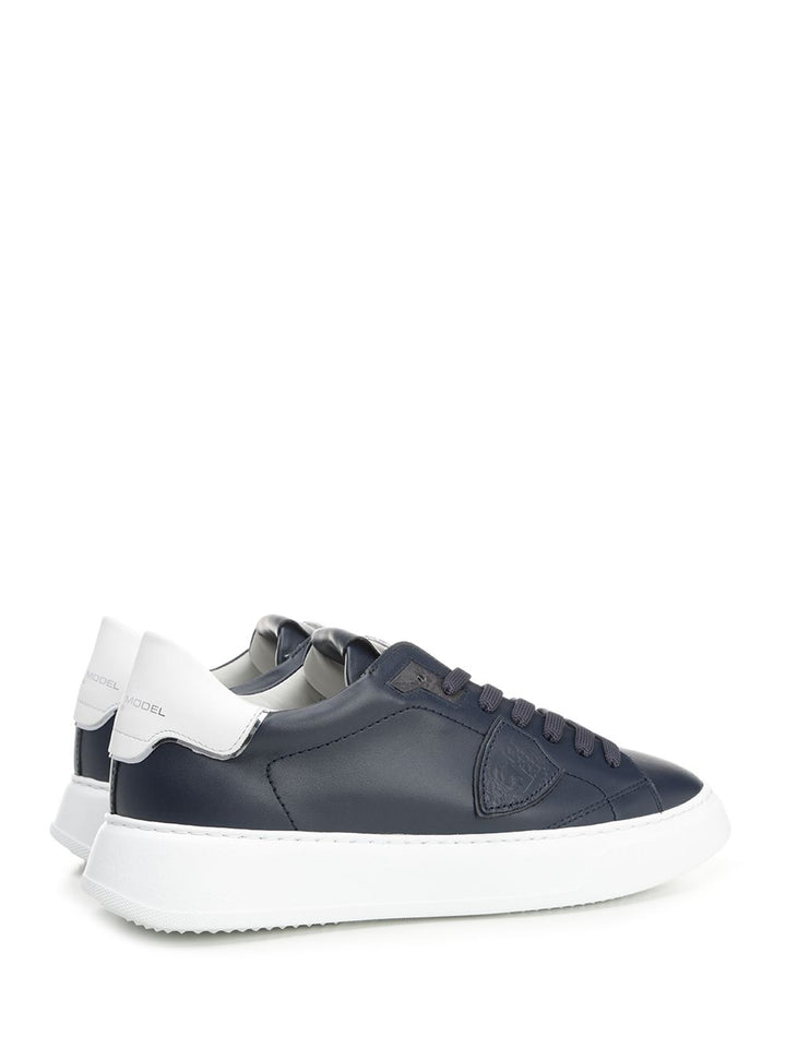 Philippe Model Temple Sneakers - Blue | 7bfa71c986e48bb8feaf3a0f5a2dfb556e172246