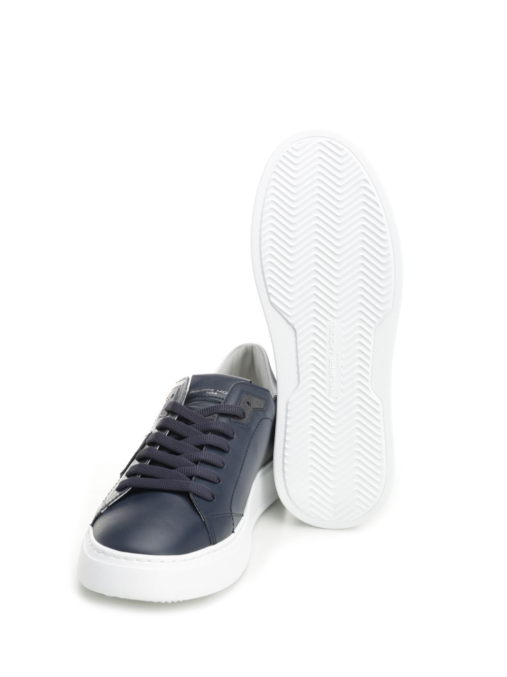 Philippe Model Temple Sneakers - Blue | 850f36fe827464d220116c85d9202e17debb26b3