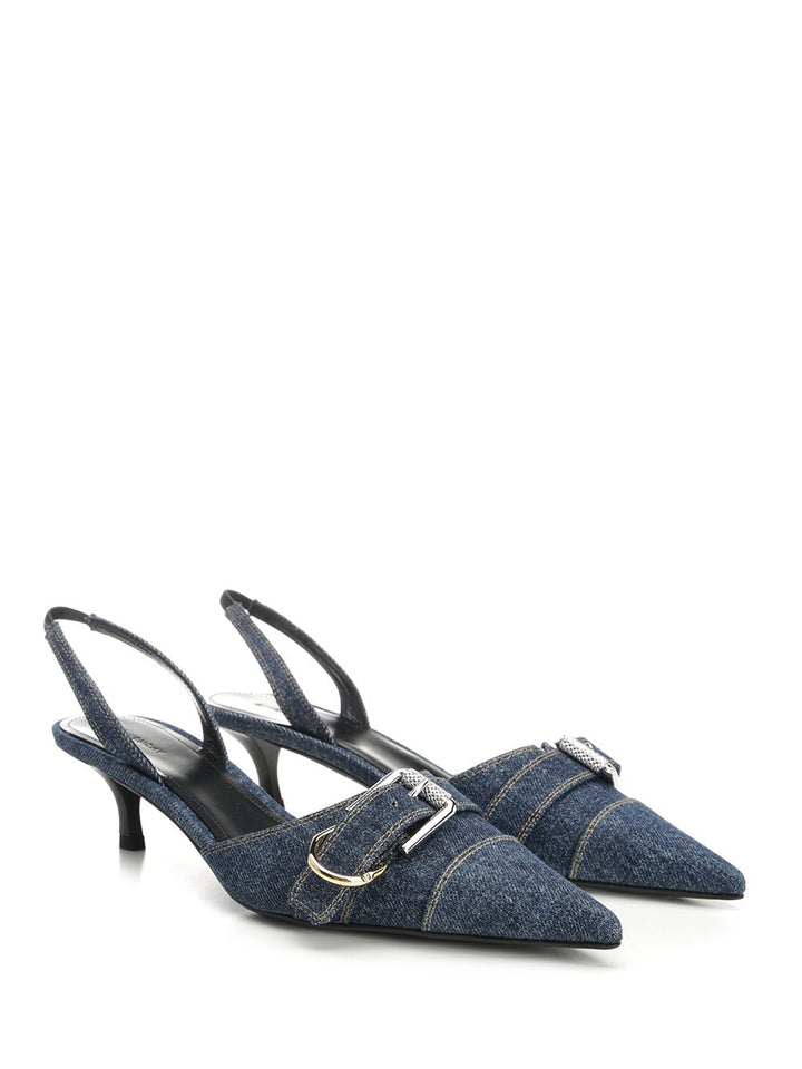 Givenchy Voyou Sandals - Blue | ee7cccf263d33aad89d3aa9ca97c3417bcd5ac4c