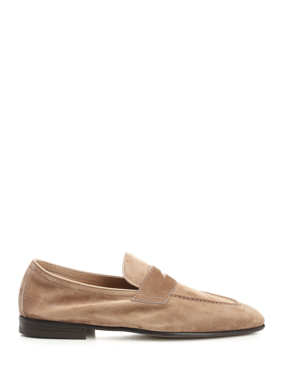 Brunello Cucinelli Suede Loafers - Beige | d1f57f5414b96d3c216fc9175b5889c657bb122f