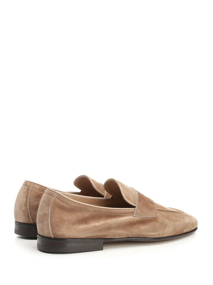 Brunello Cucinelli Suede Loafers - Beige | 70f08b0a0ca61ddee3bbcda60d6c9c68a7652c19