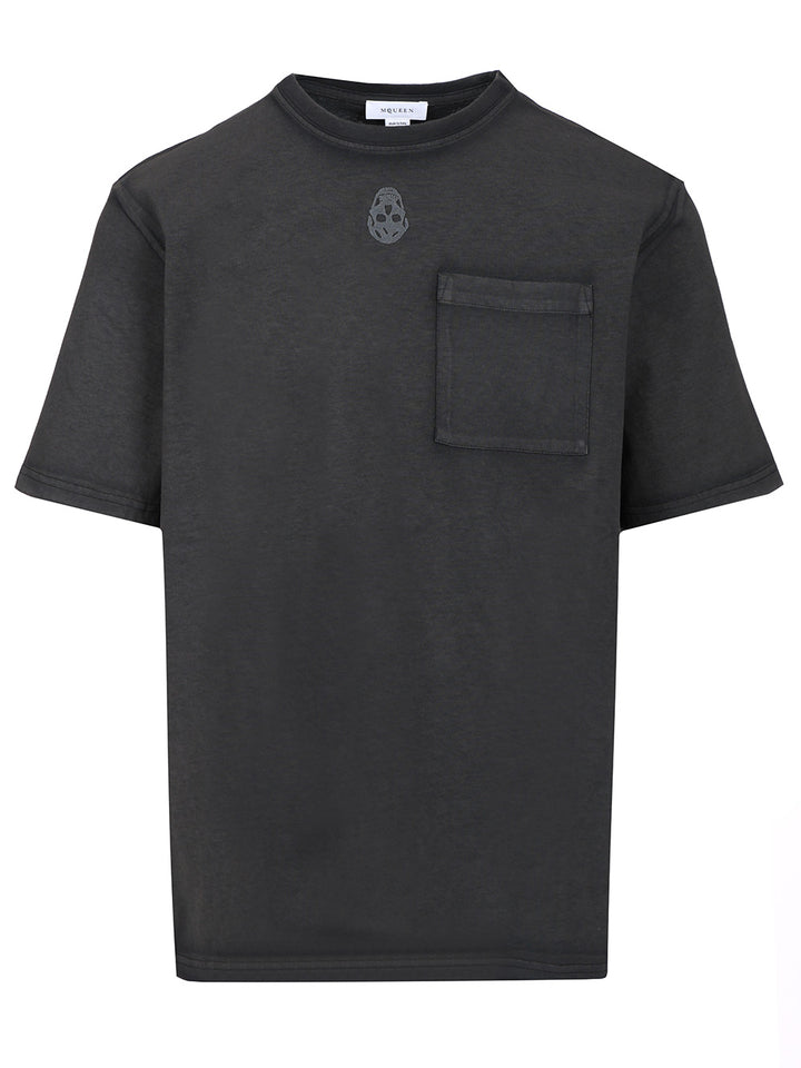 Mcqueen Skull T-Shirt - Black | a5cf83e80cd4b79dbfdcfd0f811a2fef8226a2d8
