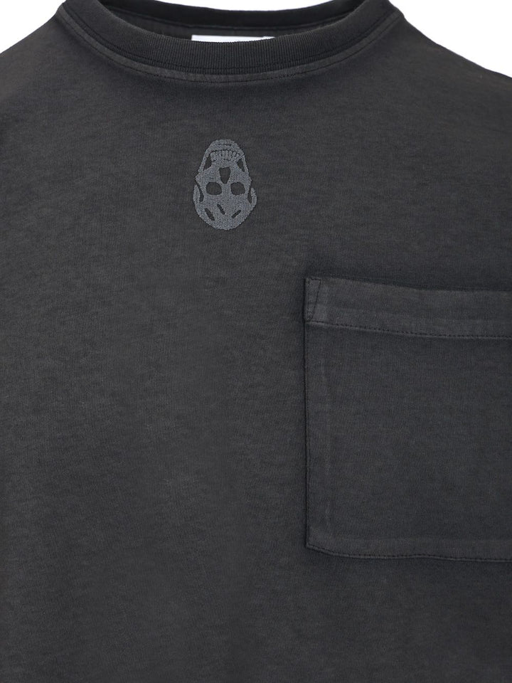Mcqueen Skull T-Shirt - Black | 25e7b74d538704ad7f04dd18322e9c9d49a2c332