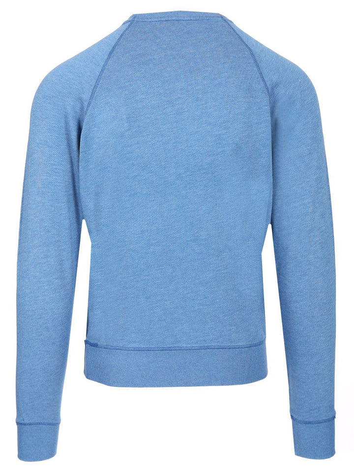 Tom Ford Crewneck Sweater T-Shirt - Light blue | 5932b78a424a2ff907cde40f192a3aa8991f4f42