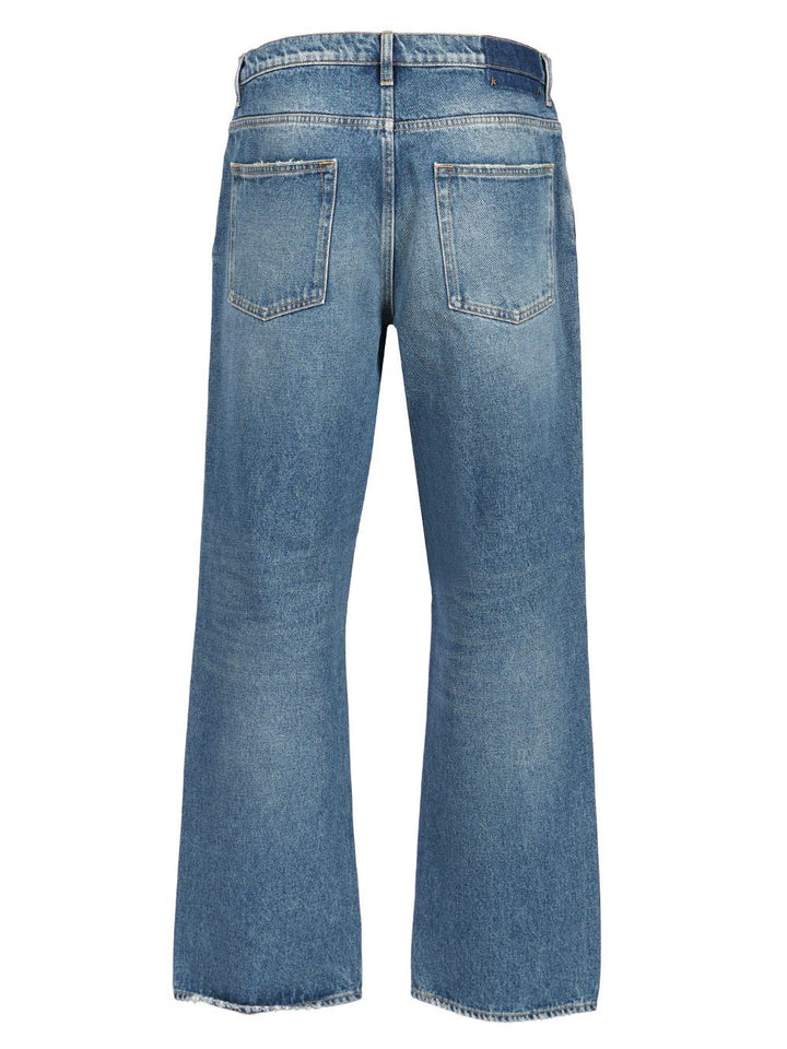 Golden Goose Deluxe Brand Loose Fit Jeans - Blue | 2a976f0c0488ec871f25ea1fe933b4b3c9c8090e