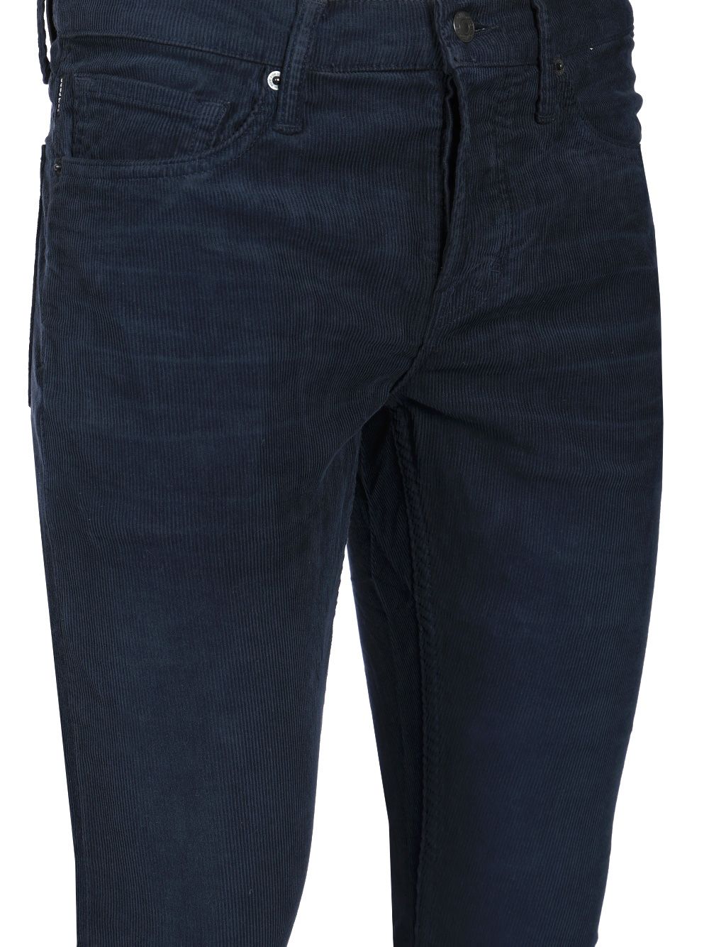 Tom Ford 12 Waves Cord Slim Fit Pants Jeans - Blue | 0fcd323f00c532560f9557b7e699428aaec127aa