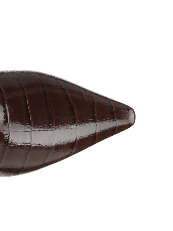 Stuart Weitzman Naomi 50 Boots - Brown | fe3d5300db61f7b60f31df66ec12b58f0a97fba3