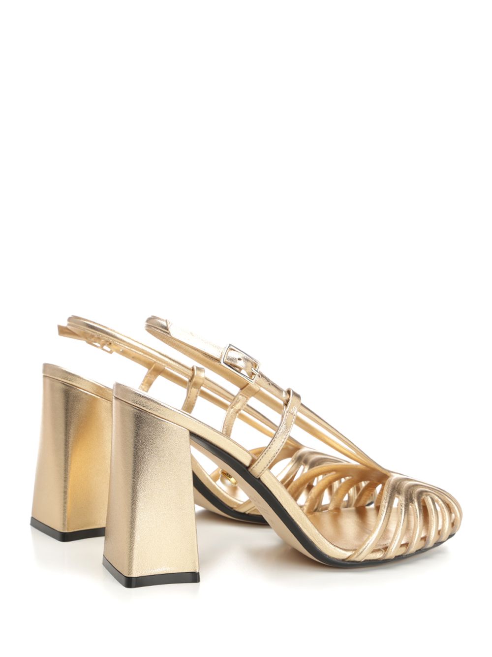 Alevi' Milano Marta Sandals - Gold | 8072012609f73fd8ee38aa2e9182e5017d89b31a