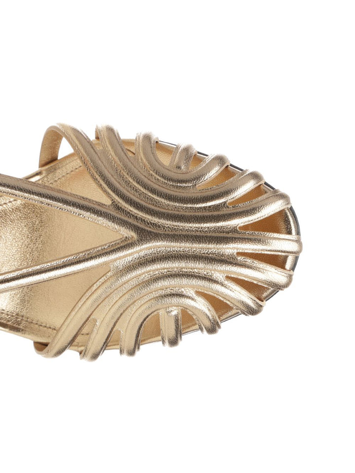 Alevi' Milano Marta Sandals - Gold | 704fb82012996ebe591331db3af72fcda1e50c1a