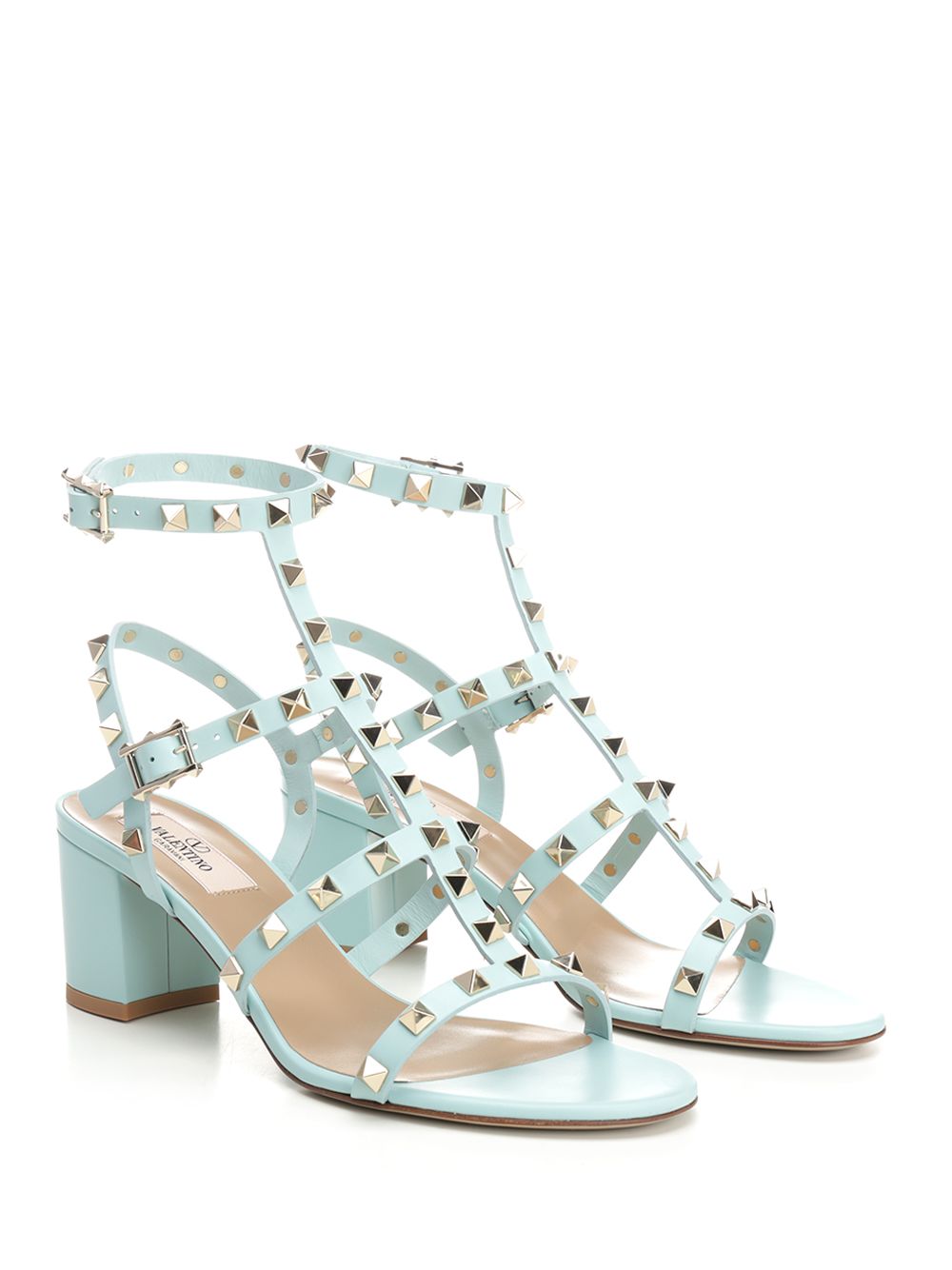 Valentino Garavani Rockstud Pumps - Light blue | b22974cb785ee1faa8a548a42a8b1228771a1e0f