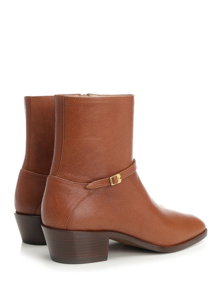 Valentino Garavani Pat Boots - Brown | 0124fbc045d28b90ec675f088d3898703c360faf
