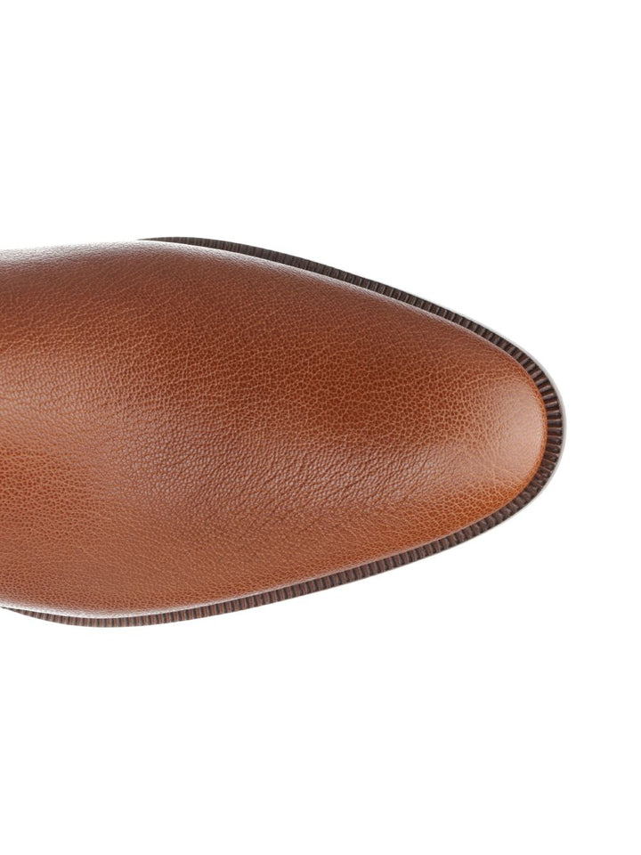 Valentino Garavani Pat Boots - Brown | c8d34dafbe35c4bc10ee450af15d9d44003e54c1