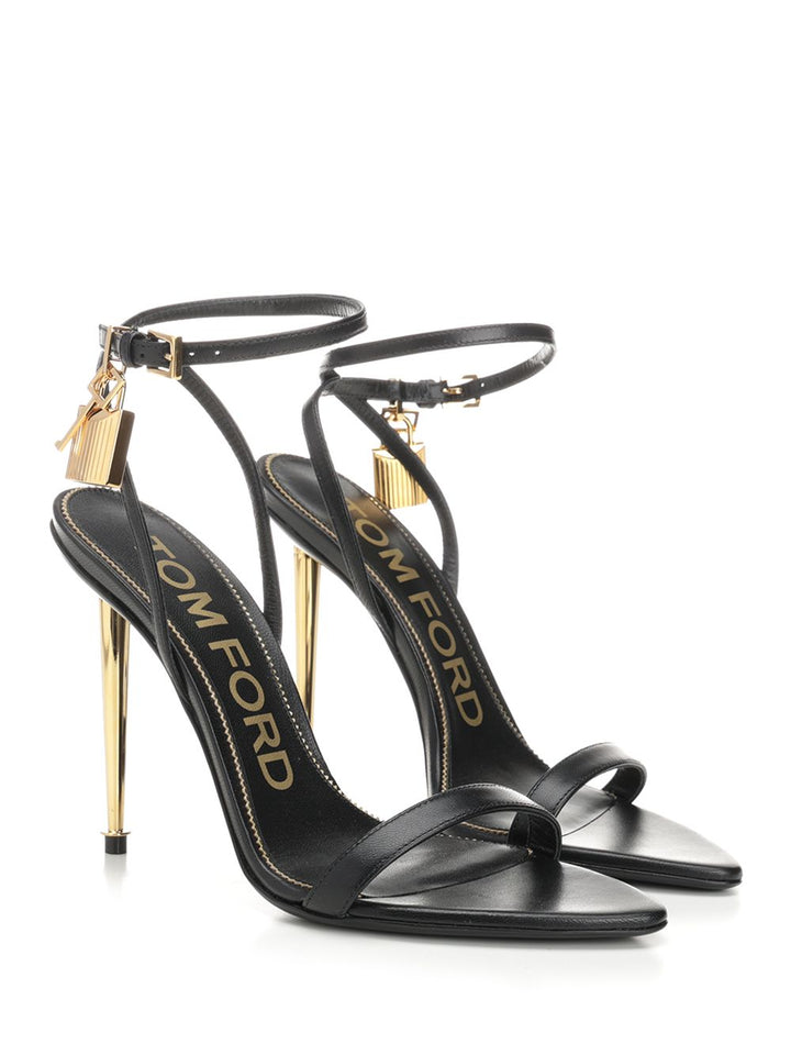 Tom Ford Black Pointed Sandal Sandals - Black | b0323536978f4d317c9752c4e73df6320d62c6d4