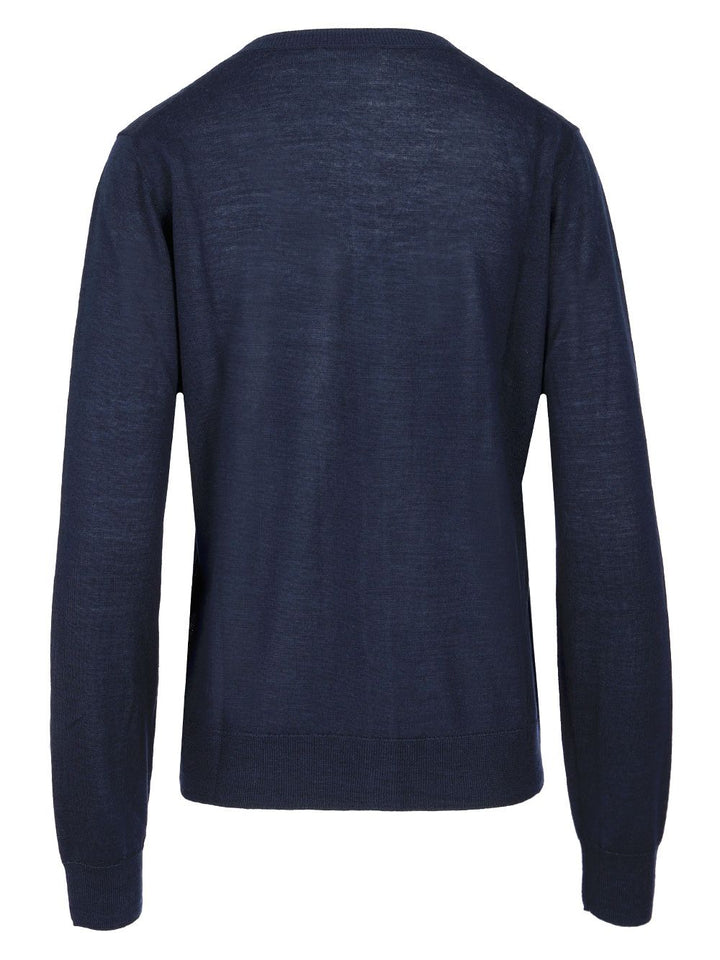 P.A.R.O.S.H. Linfa Knitwear - Blue | 250cc47a8cc9fa731d0367d4a20134b9354efc22