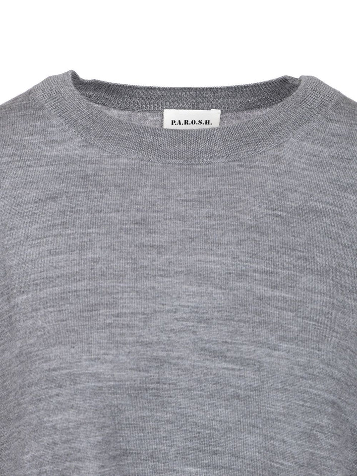 P.A.R.O.S.H. Linfa Knitwear - Grey | b14def69e846a2438857d95a40808893beb41e41