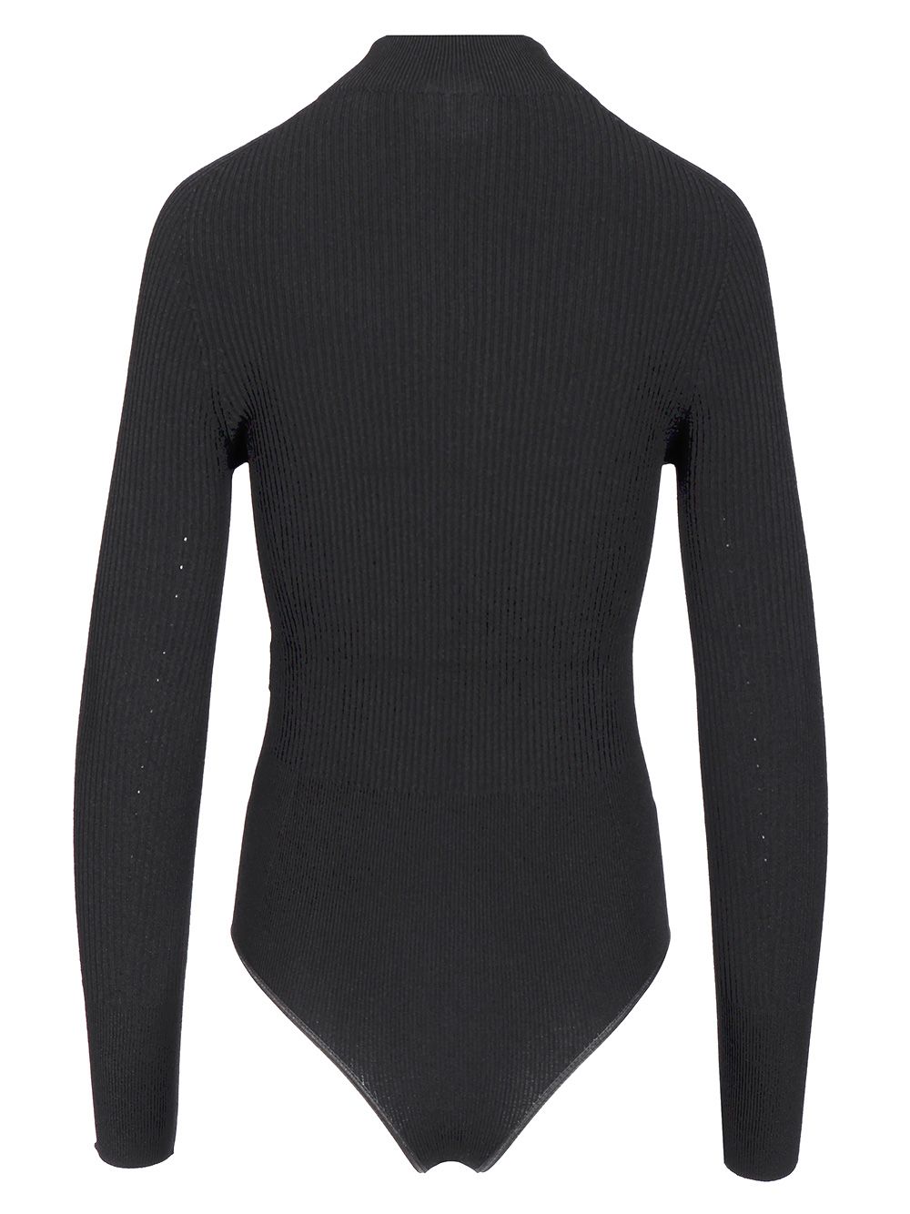 AlaÏA Long-Sleeved Bodysuit Tops - Black | 95e5b21813c50ba4c9f3574ea80a2916d36eb31e