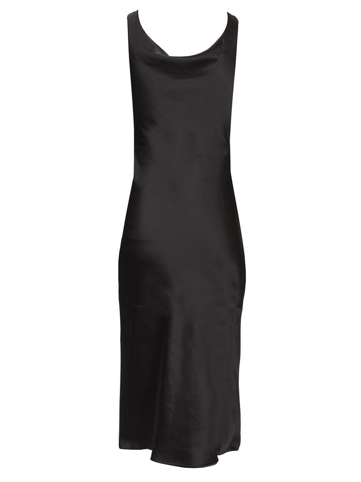Norma Kamali Black Midi Dress Dresses - Black | fe79a8ed3926390518f26fc00b8476ad087d0f28