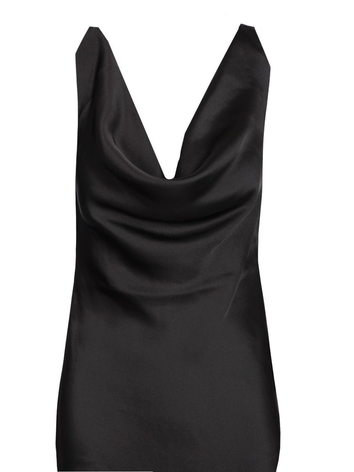 Norma Kamali Black Midi Dress Dresses - Black | 2ddb6390ab7aaaa495c76f0610bd20a902a841c3