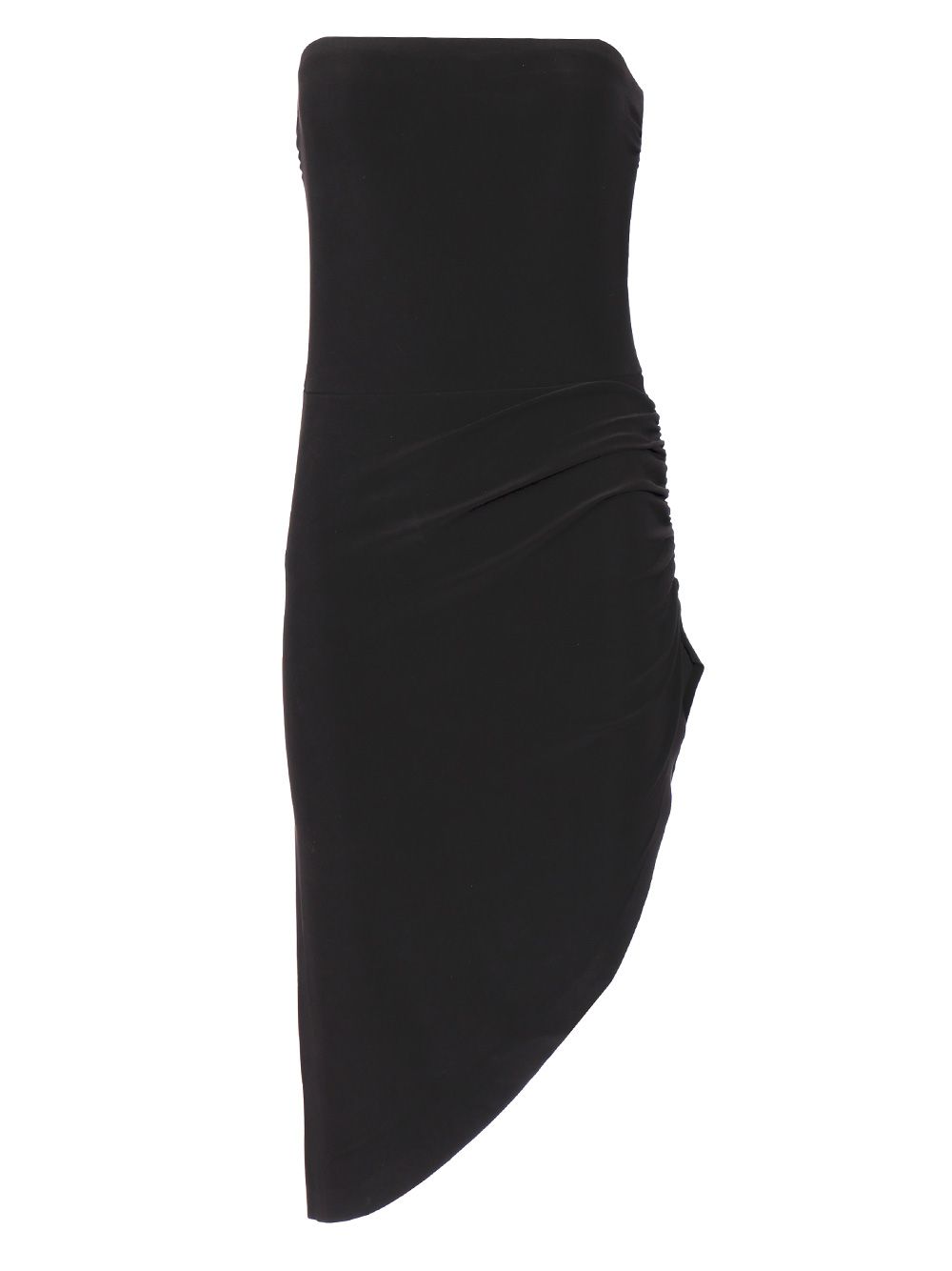 Norma Kamali Draped Mini Dress Dresses - Black | a9a297a1fe4cd0b989802718753b3772003acd7e