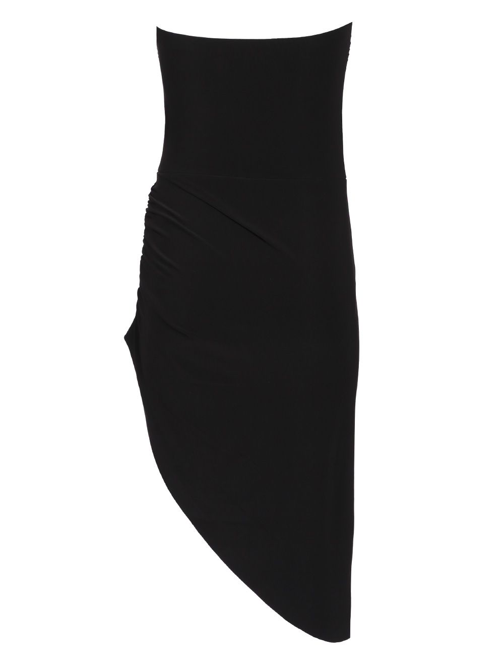 Norma Kamali Draped Mini Dress Dresses - Black | 7dde6f86b491abb591ad9557419bba742b441dec