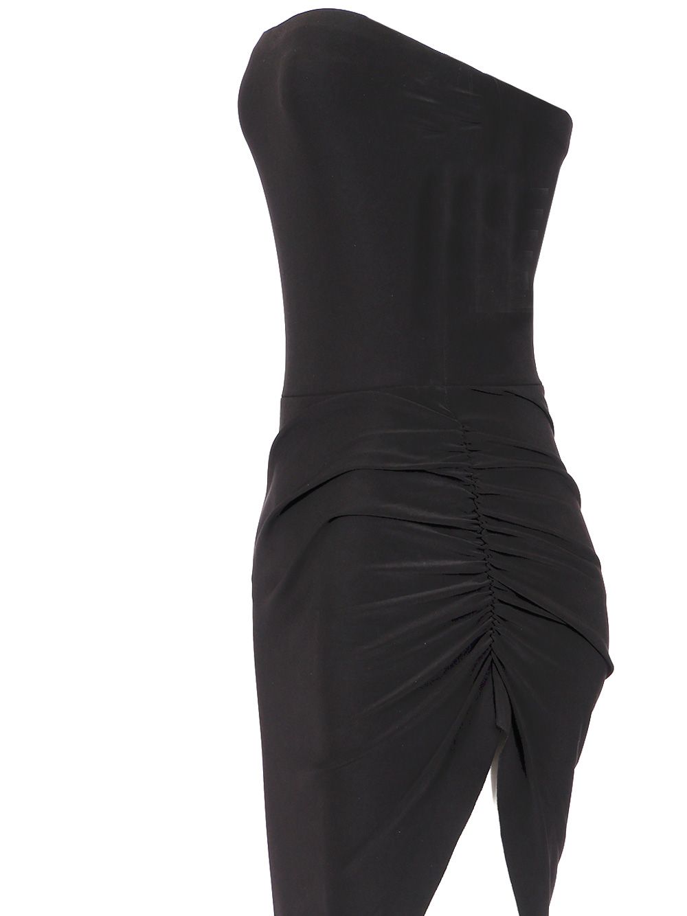 Norma Kamali Draped Mini Dress Dresses - Black | 6bdefa4ccce767ac5ed2f824bd74ba88b63c79b9