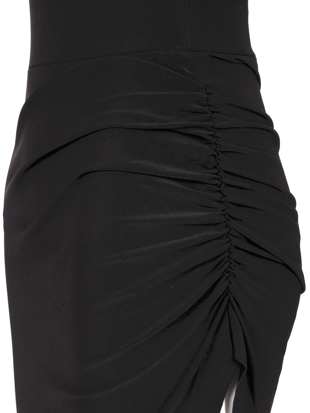 Norma Kamali Draped Mini Dress Dresses - Black | fa79d4d7bee3de39eb1062de9f6a85f425ecdd88