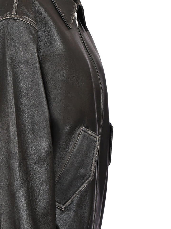 Dunst Black Leather Jacket Jackets - Black | 67702f1d006ff2006cca6f53a0556a75e64796fa