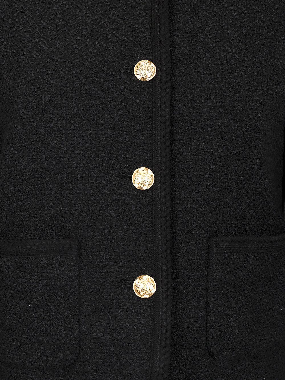 Dunst Bouclé Tweed Jacket Jackets - Black | 890c06feb3000804c925f4e611ea0701d3cb8189