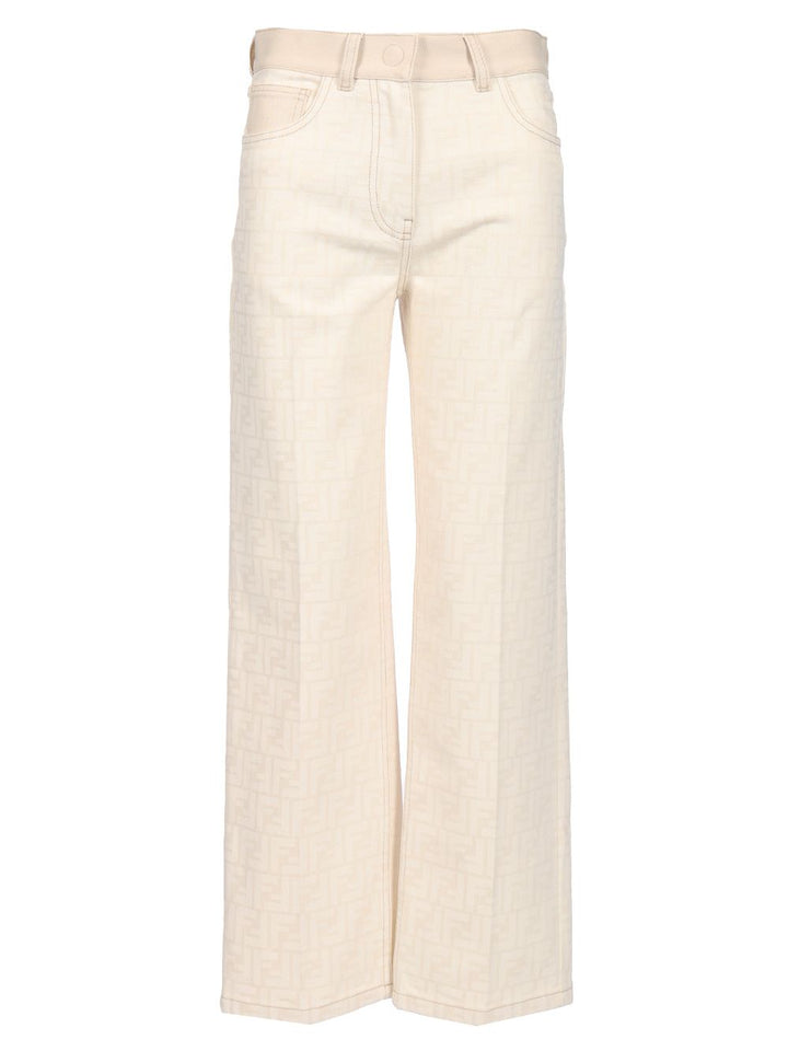 Fendi 5-Pocket Jeans - White | b0968e72d7689a4828878f1905aadf873adc1c24