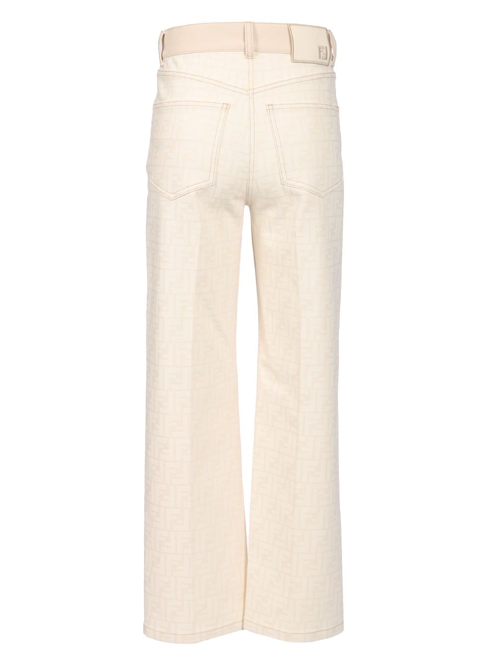 Fendi 5-Pocket Jeans - White | b21e566a39e1e183377557978df134b75e38463e