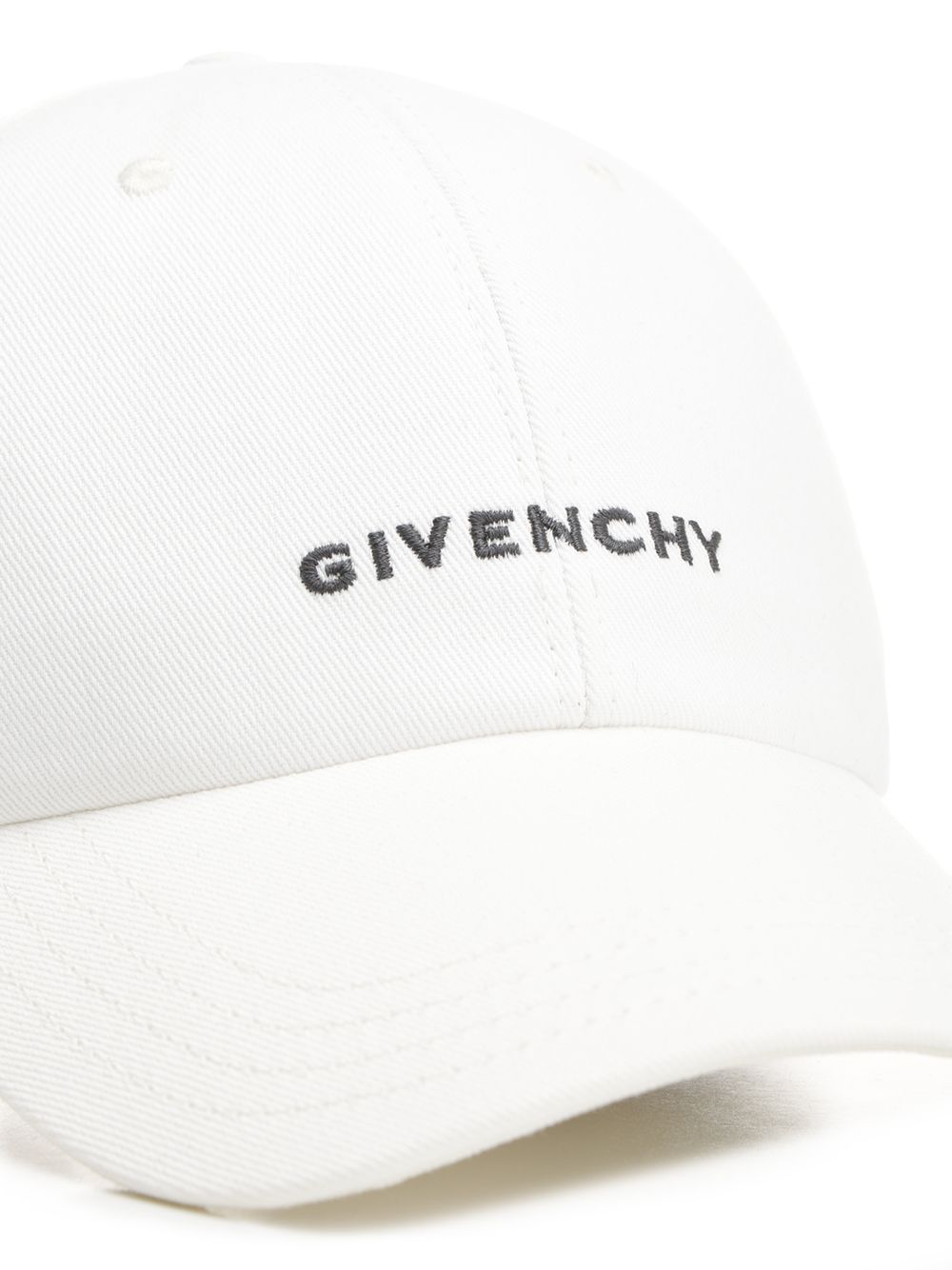 Givenchy Givenchy Embroidered Cotton Cap Hats - White | 4d080fa7defc3d874e1795642e079d142639efd2