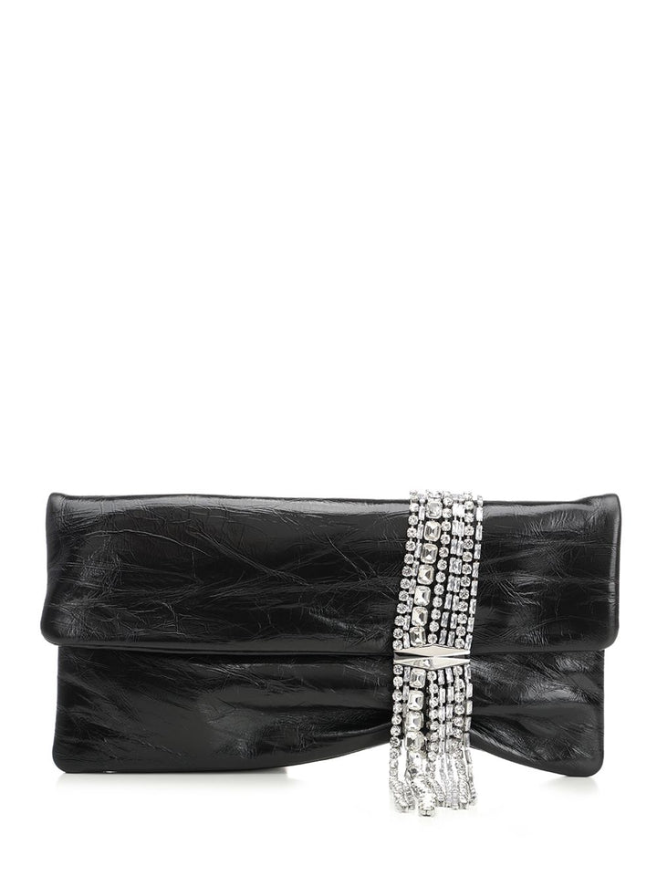 Jimmy Choo Zandra Clutches - Black | 58c05d5afd7b37339443c7300dbe71bbdd507bc5