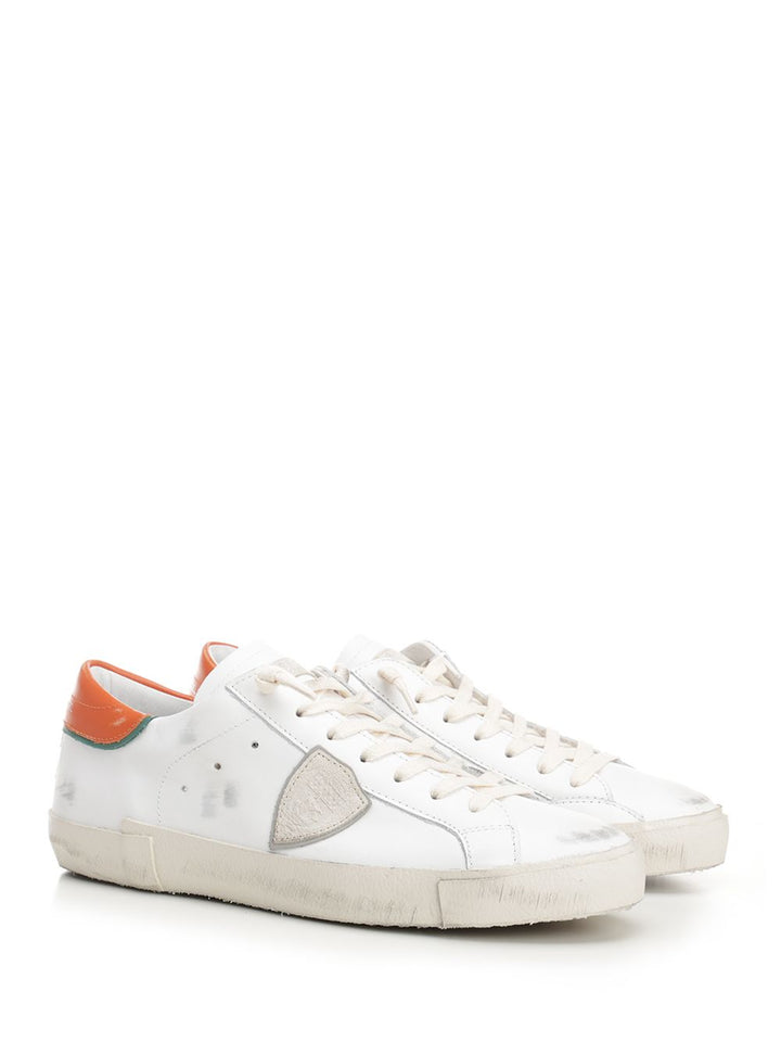 Philippe Model Prsx Sneakers - White | 7f2e5087b69a5ee52668ebcb0f55baefbbd08c4c
