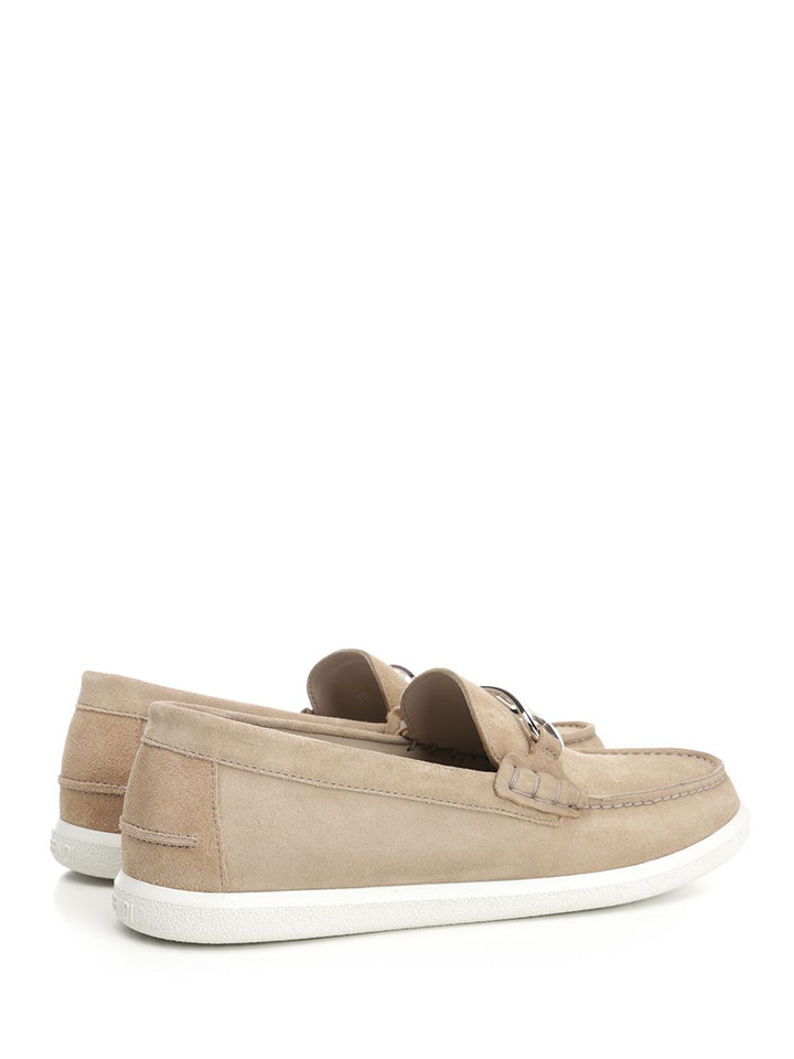 Fendi O Loafers - Beige | e6290d085ea1662731219e0c001d856152c9fa0e