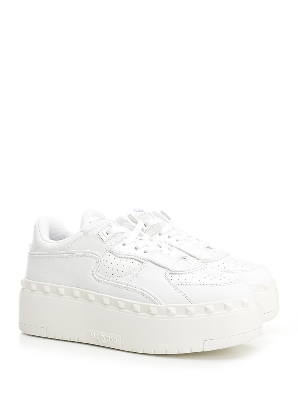 Valentino Garavani Freedots Xl Sneakers - White | 087f0358a3cae241173f7e5a5935d353509091dc