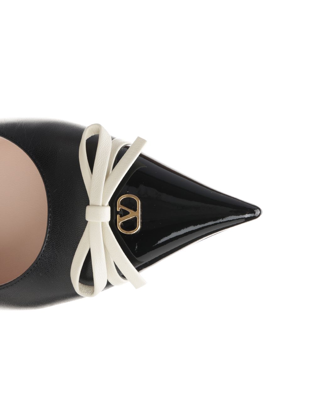 Valentino Garavani Slingback  With Bow Pumps - Black | 7342a16195931ea16b59cd5784af785f262a4c17