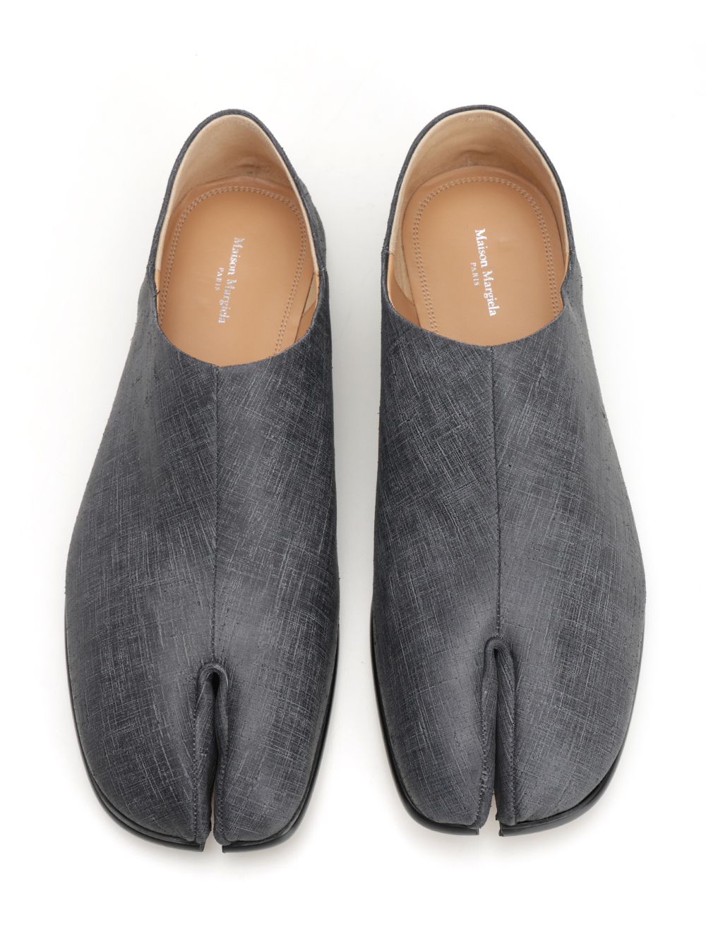 Maison Margiela Slip-On Tabi Sandals - Grey | f4a08f959dadb1c9e3d7e5d39a84bc2eb101b317