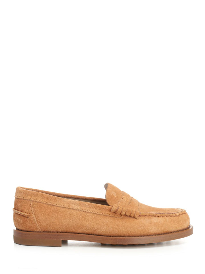 Tod'S Suede Moccasins Loafers - Brown | 0ffd4641bbf48bce959126436f877cbf7388842d