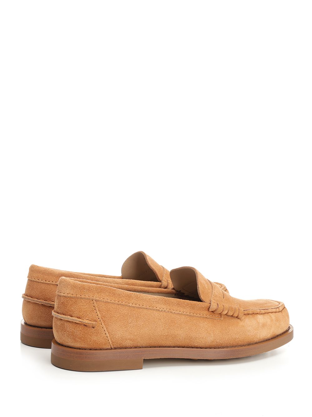 Tod'S Suede Moccasins Loafers - Brown | 6f62b67e74e20f6030321e040f5f73254c7768cb